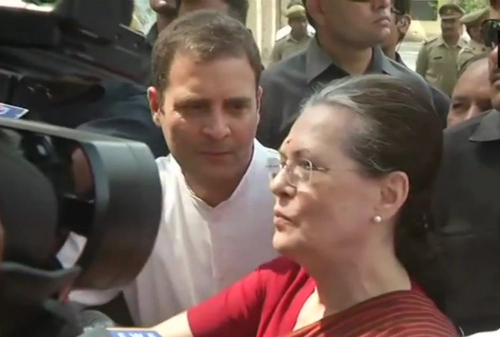 lok sabha elections 2019 sonia gandhi Raebareli and smriti irani amethi nomination file