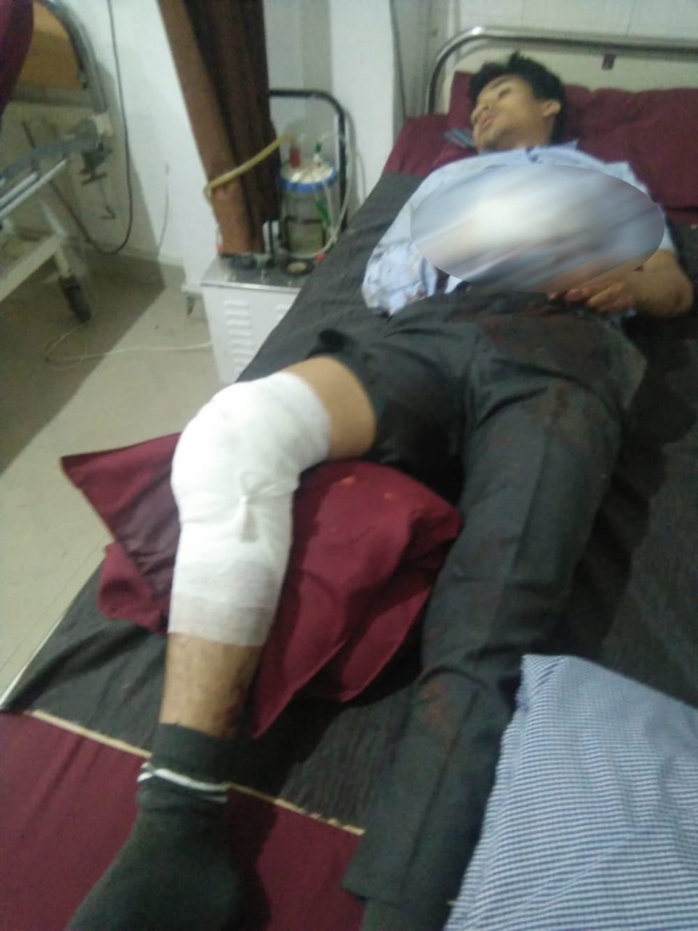 bike and max accident in vikasnagar dehradun one student died