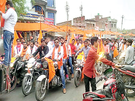 Mata Kalratri worship of devotees in goddess temples