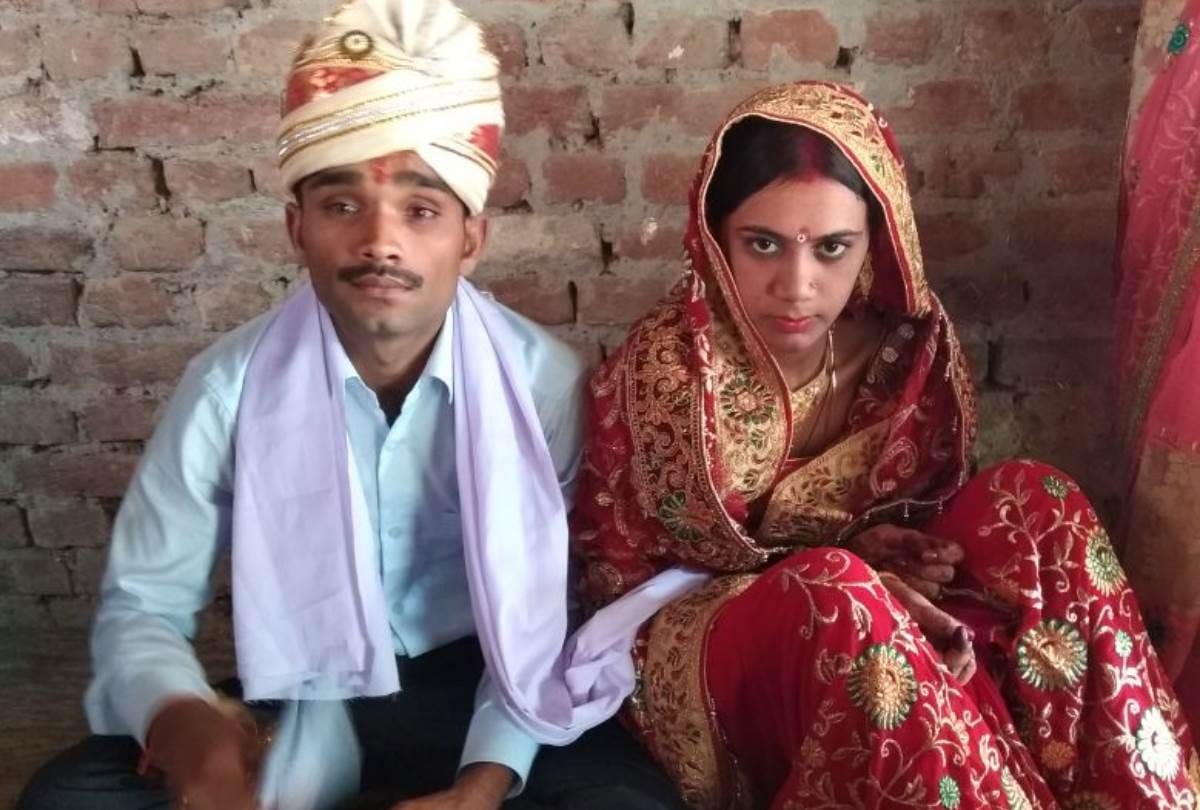 sitapur : wife killed her husband by shooting with gun which she brought from her mother's home