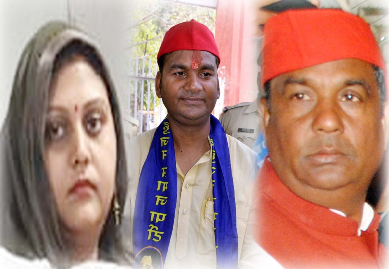 Wife is contesting in election in front of husband in etawah lok sabha election 2019