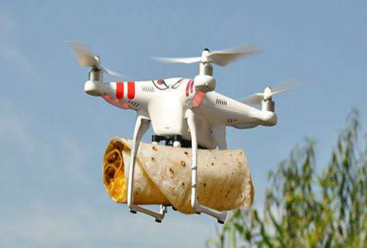 food delivery in australia through drone