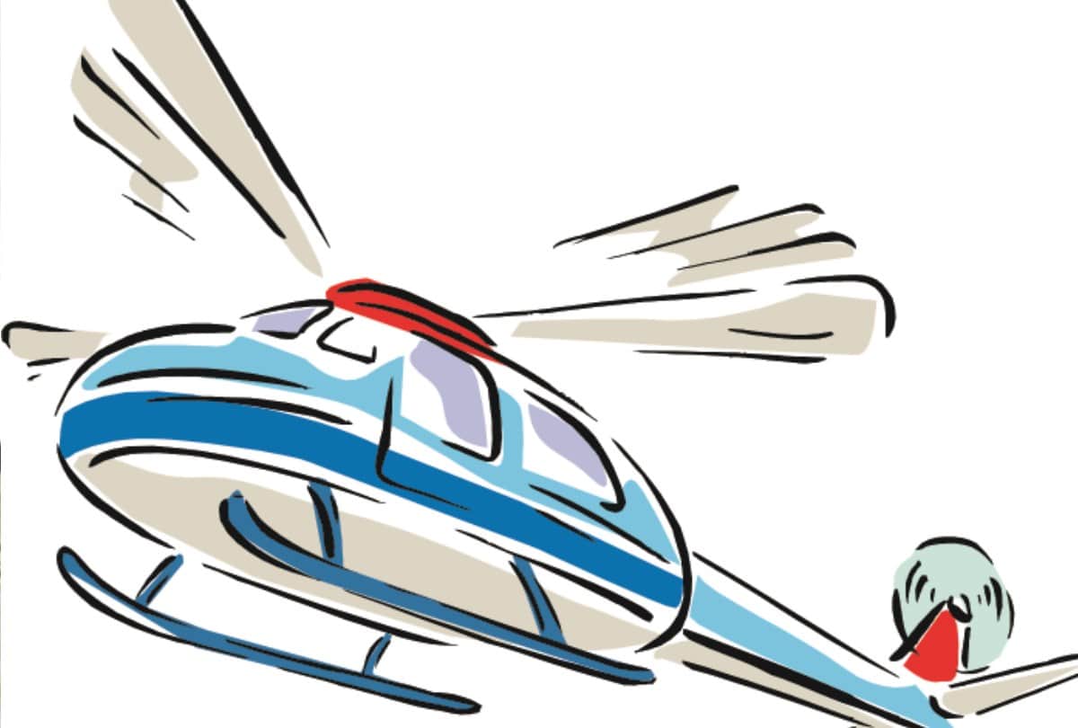 alwar teacher ramesh booked helicopter on his retirement day