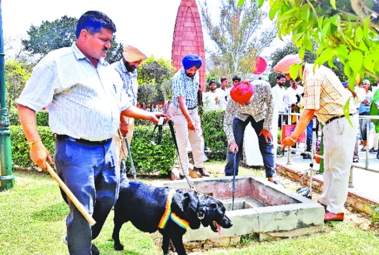 High Security arrangements in Jallianwala Bagh