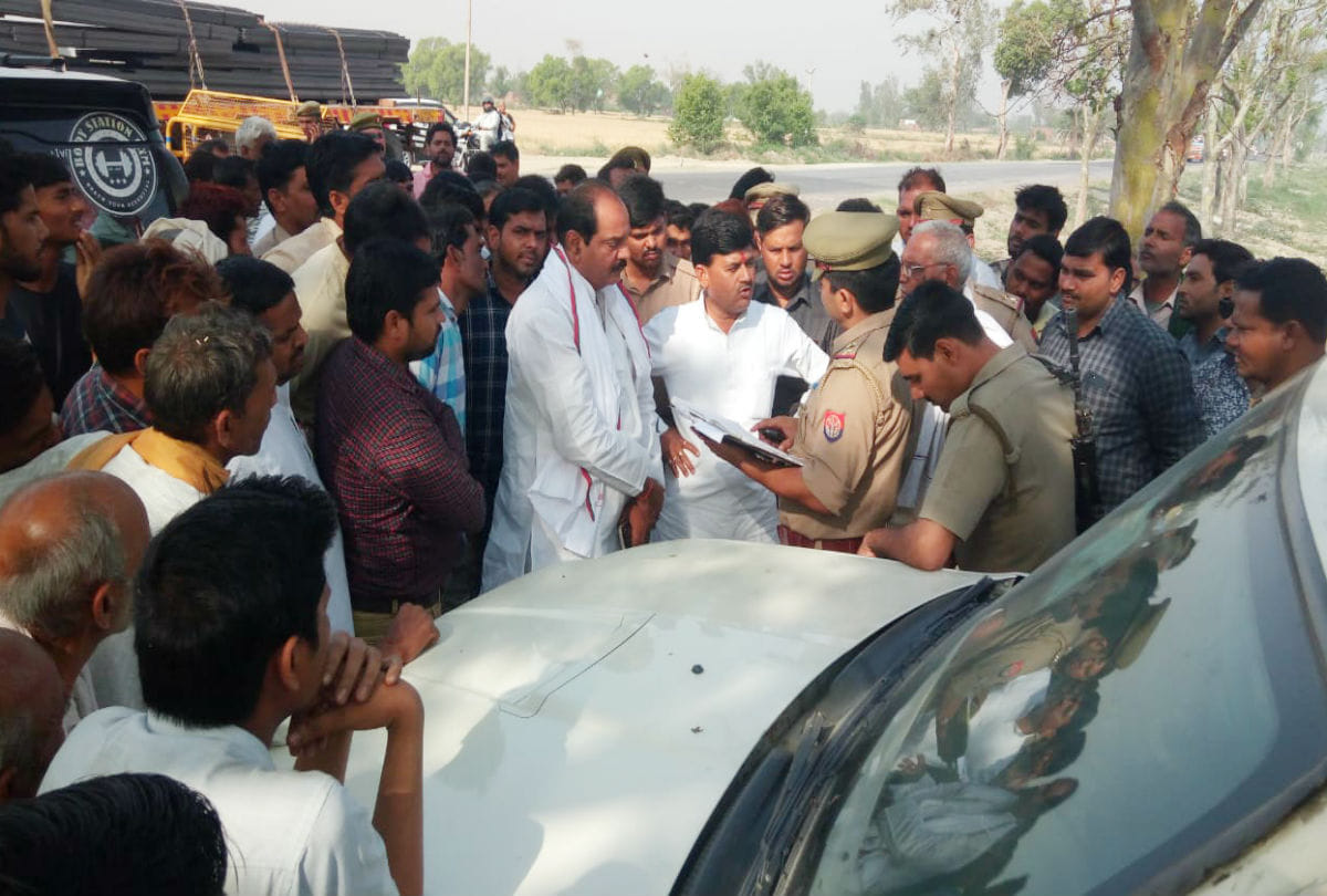 Jawahar thermal project's security guard murder in etah