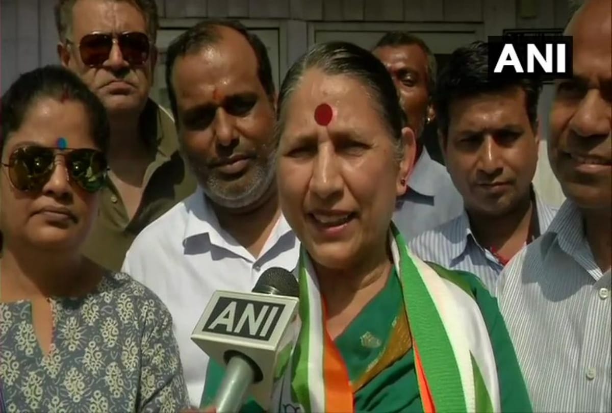Lok sabha election 2019 Krishna Tirath quits BJP,rejoins Congress