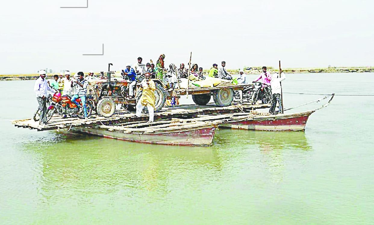 Life risked in Ganges cross, walked seven kilometers, then voted