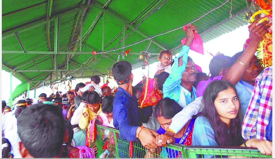 20 thousand people reached to Maa Poornagiri Dham