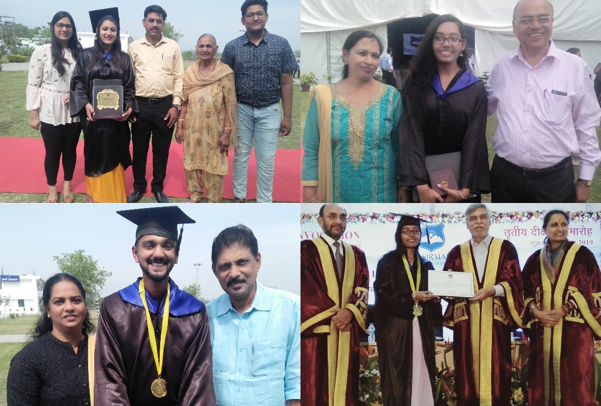 convocation in IIM sirmour Degree given to 63 students