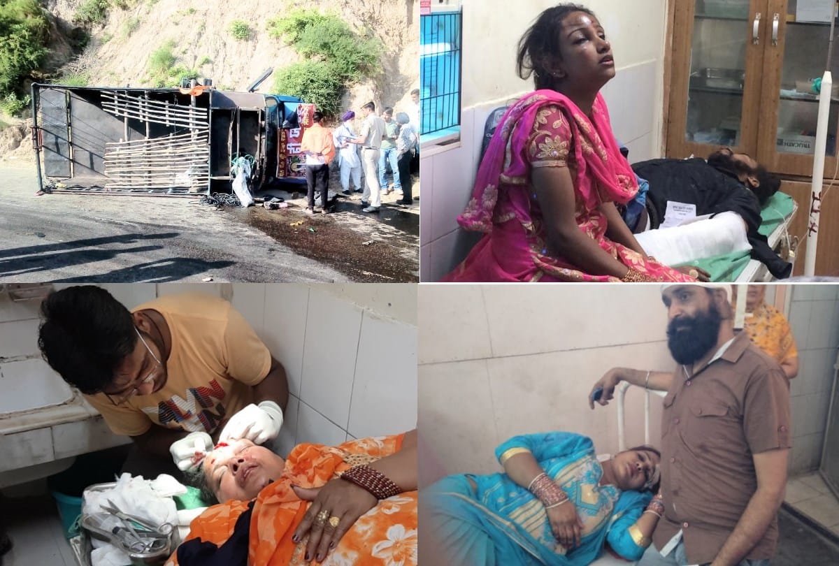 Tempo Accident in Una One killed 19 injured Himachal Pradesh