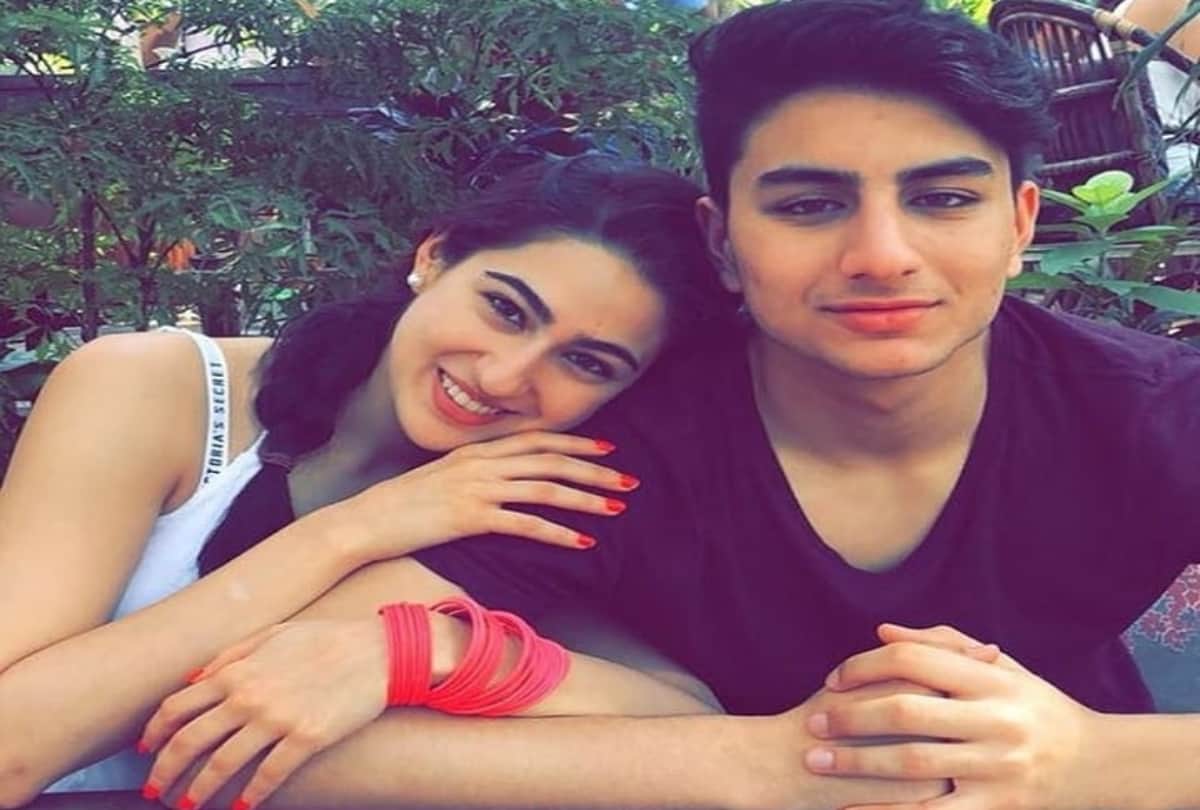 World Sibling Day sara ali khan shared childhood photo with brother Ibrahim
