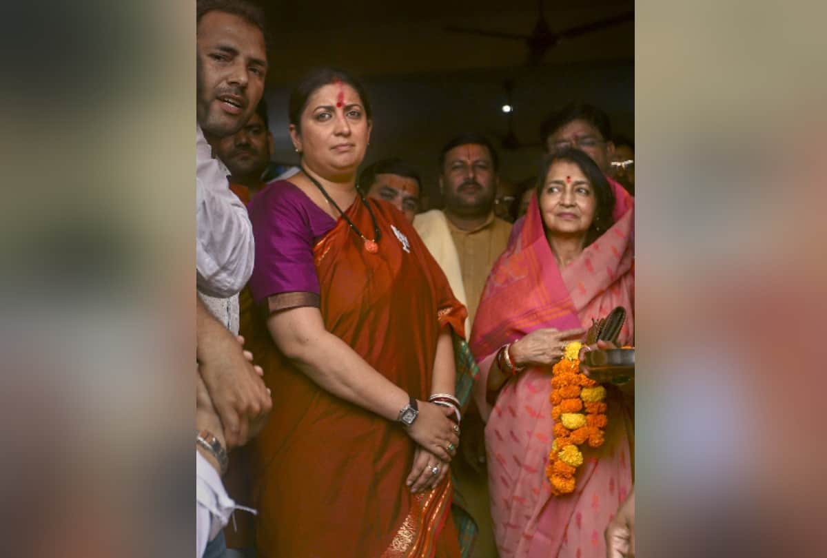 Lok sabha elections 2019 big differences in smriti irani early and now nomination will surprise you