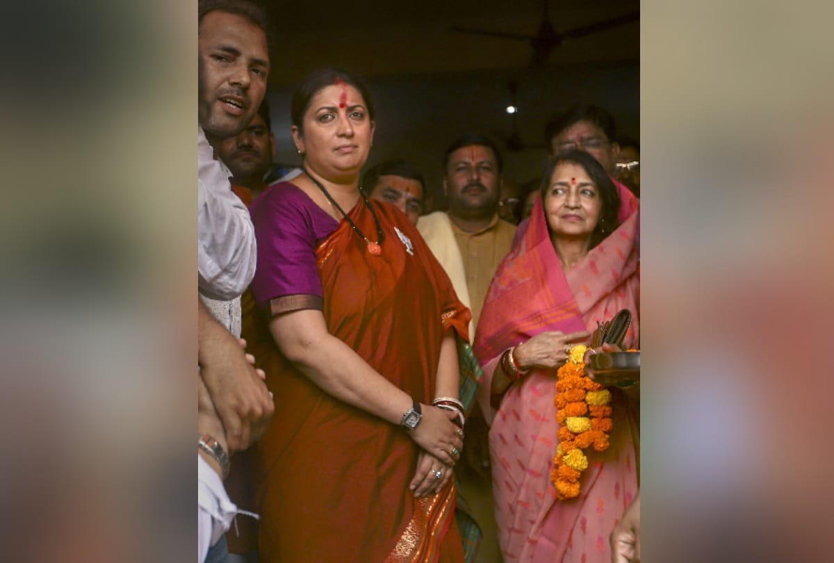Lok sabha elections 2019 big differences in smriti irani early and now nomination will surprise you
