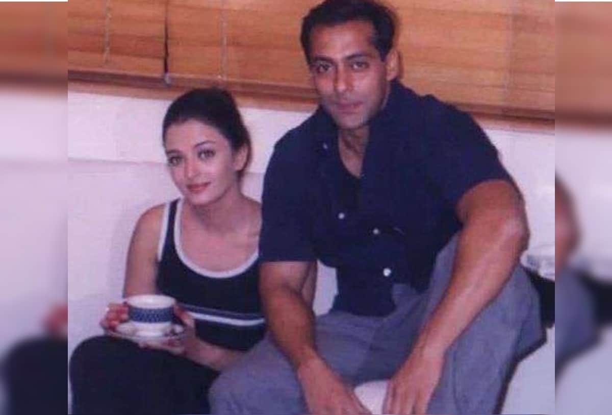 Aishwarya Rai and salman khan viral pic from   Their dating days