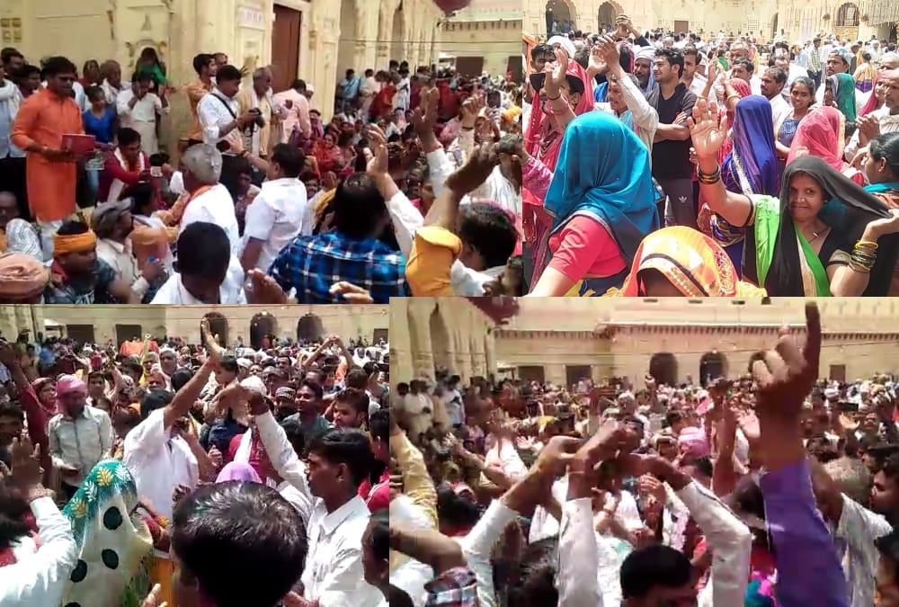 Celebration of Lord Rama birth in Ayodhya.