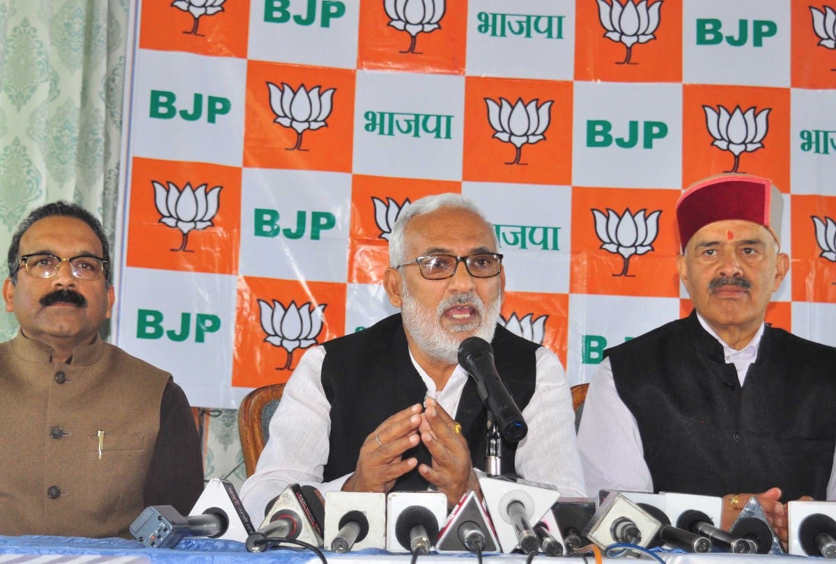 bjp leader chandermohan thakur hits out at anil sharma