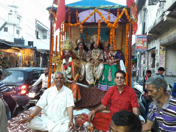 रामनवमी पर धूमधाम से निकली भगवान श्रीराम की शोभा यात्रा