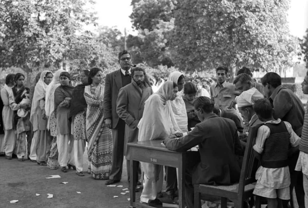 lok sabha elections 2019 elections of 1952 were special voting results on same day