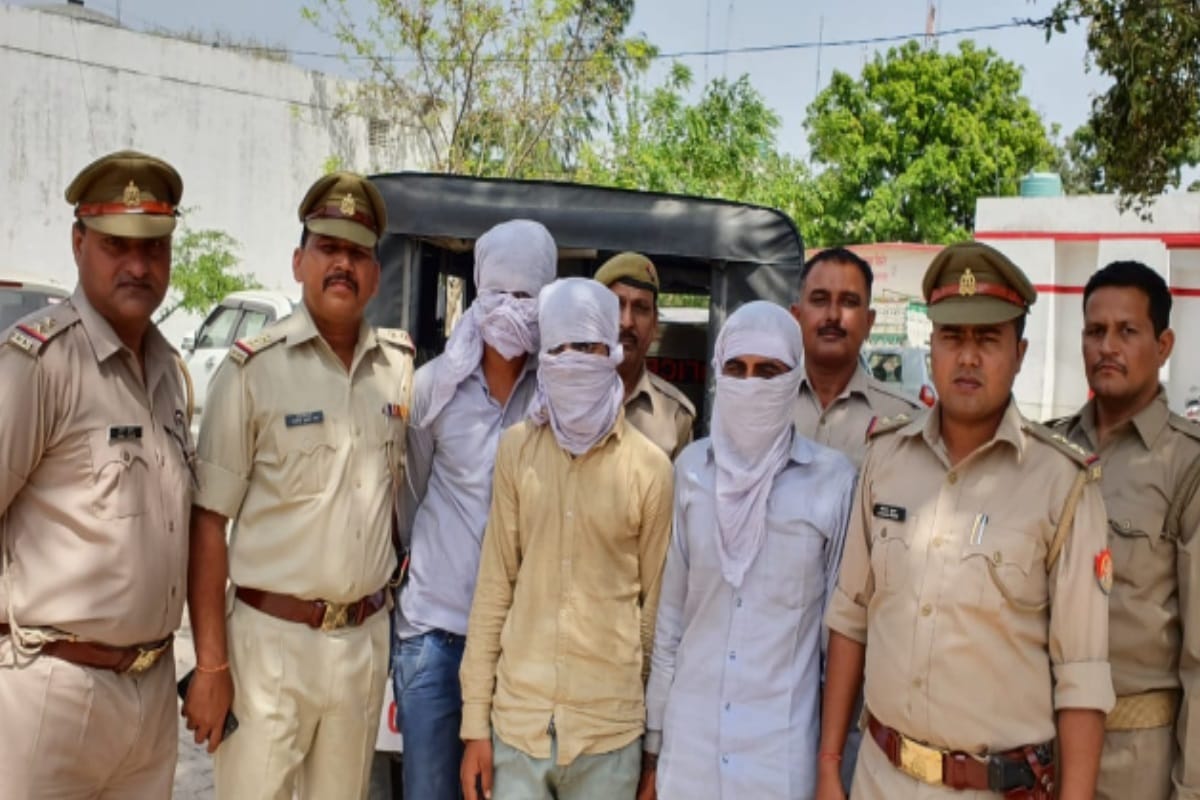 Saharanpur: Three accused arrested in police encounter three pistol recovered