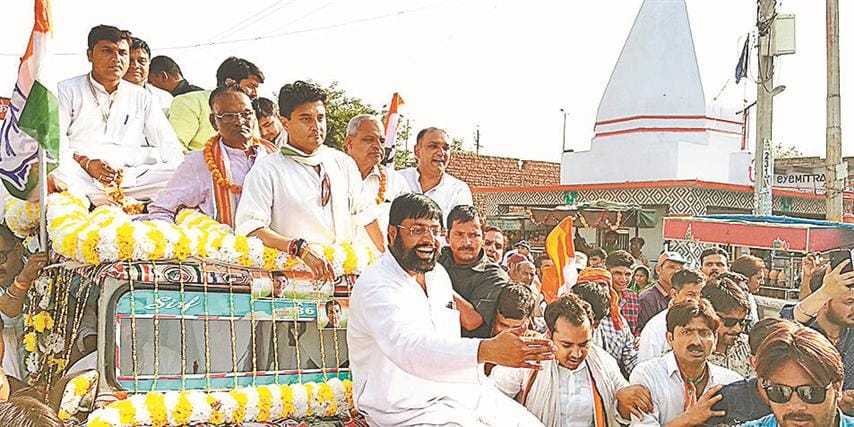 BJP Baha'i corruption Ganga: Scindia