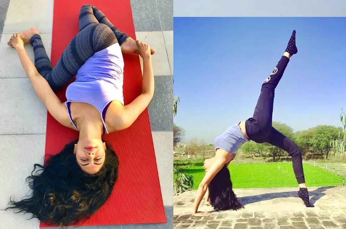 Kavita Kaushik and her husband yoga pictures trending on social media