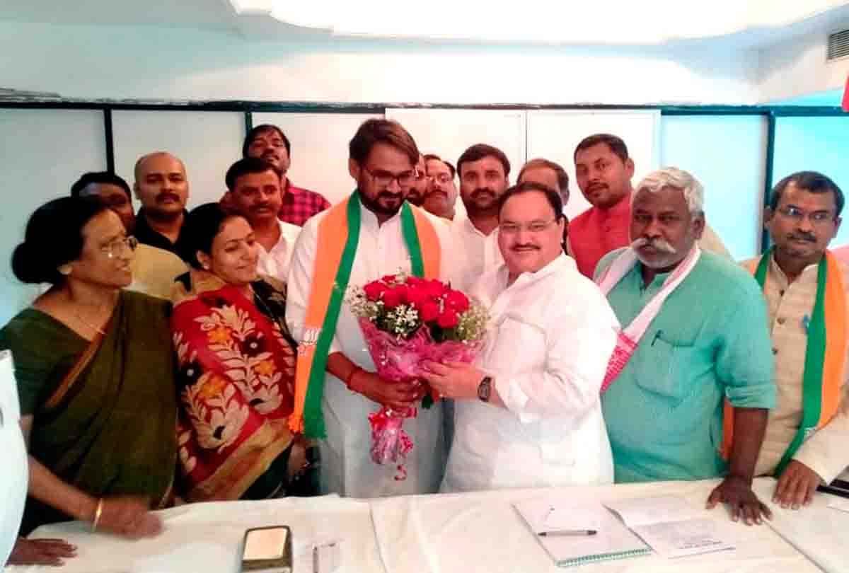 Prayagraj: Youth Congress former National Secretary Baba Tiwari joins BJP