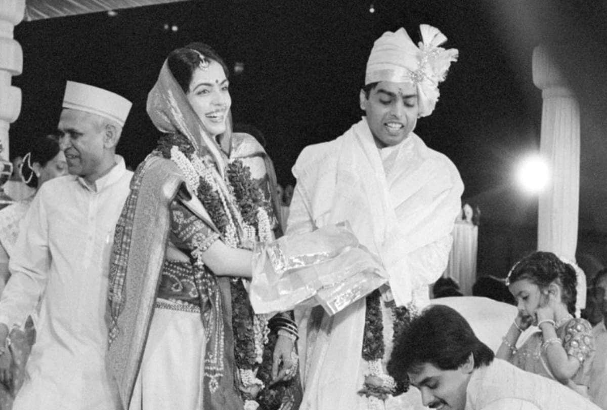mukesh ambani and nita ambani wedding photos viral