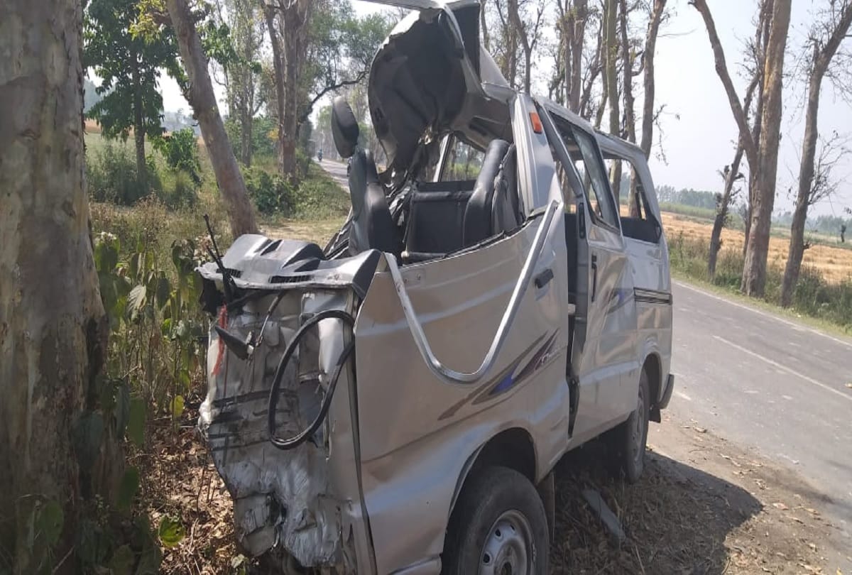 Big road accident in lakhimpur kheri