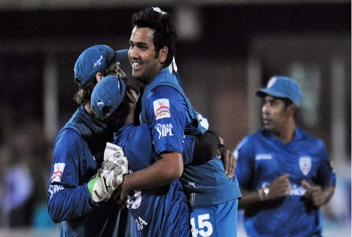 Rohit sharma was a first player to take hat-trick in IPL