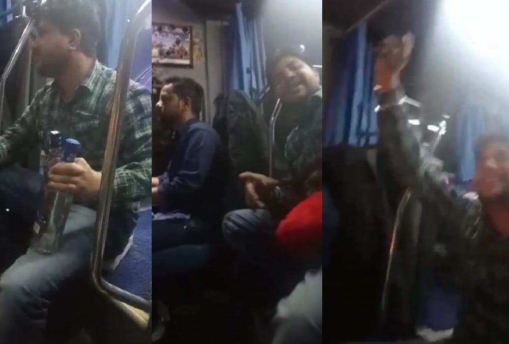 Bus drivers suspended for drinking wine while running the bus.