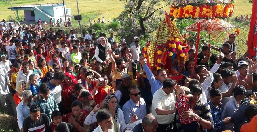 Chantreshthi's main fair fare as well as the ceremony of breaking coconut