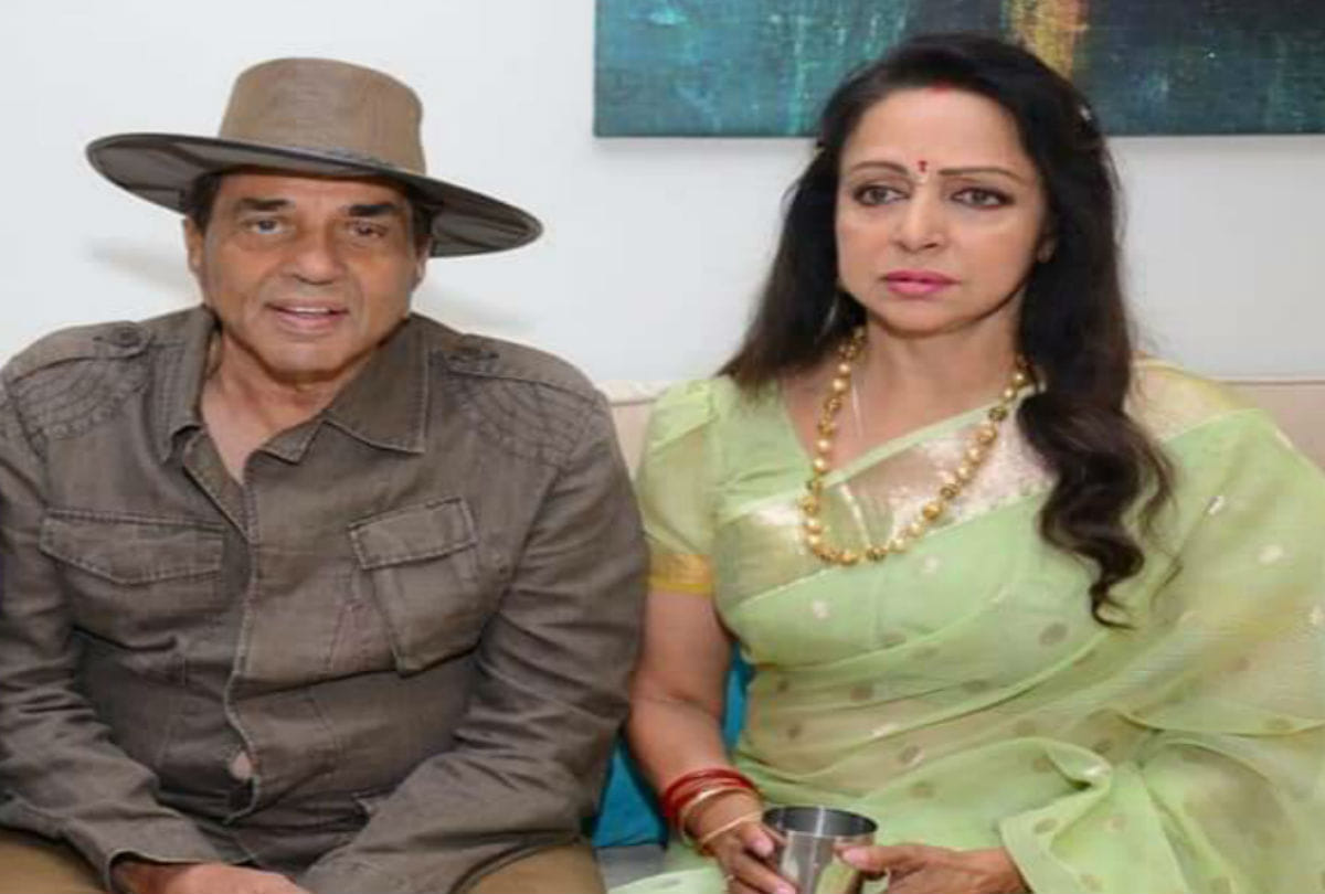 Actor Dharmendra campaigns for Hema Malini in mathura parliamentary constituency