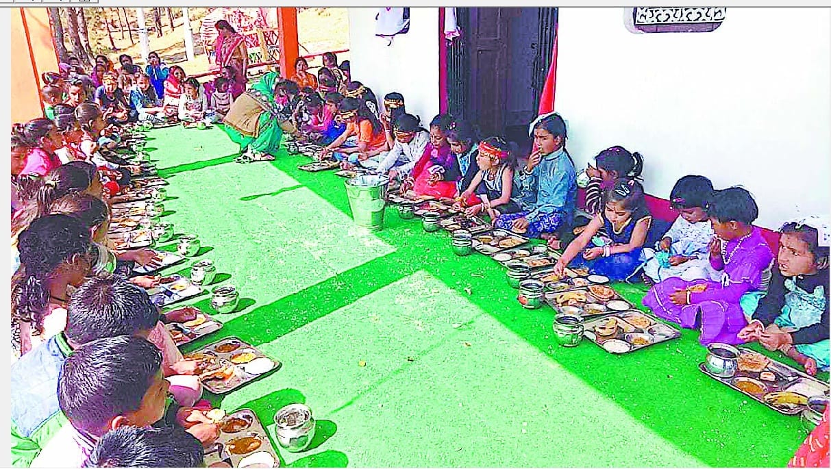 People worshiped girl child