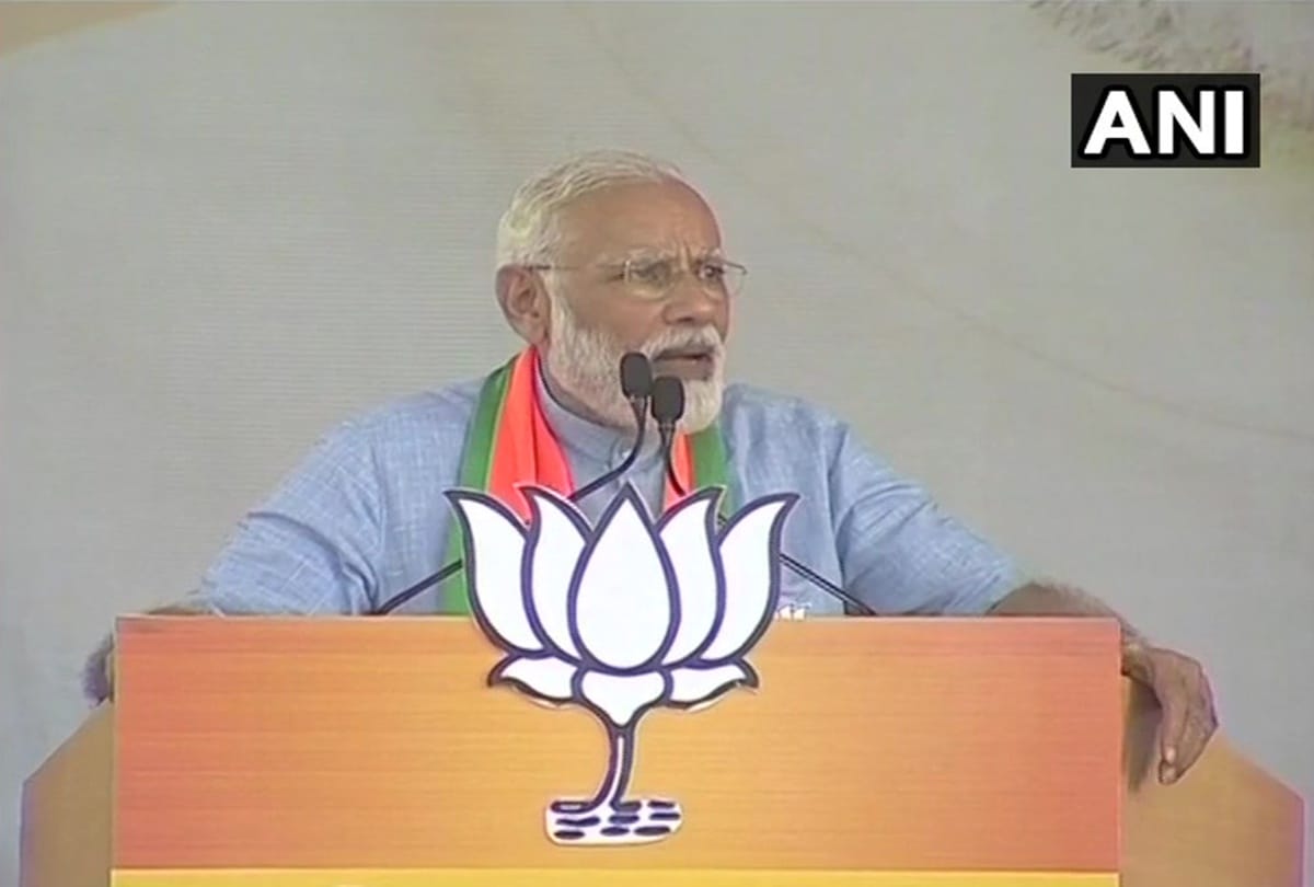 Lok Sabha Elections 2019 PM Narendra Modi in Moradabad