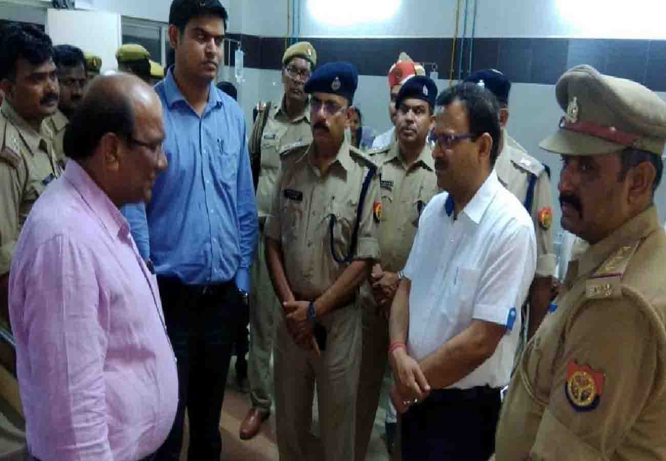 painful accident in kannauj district