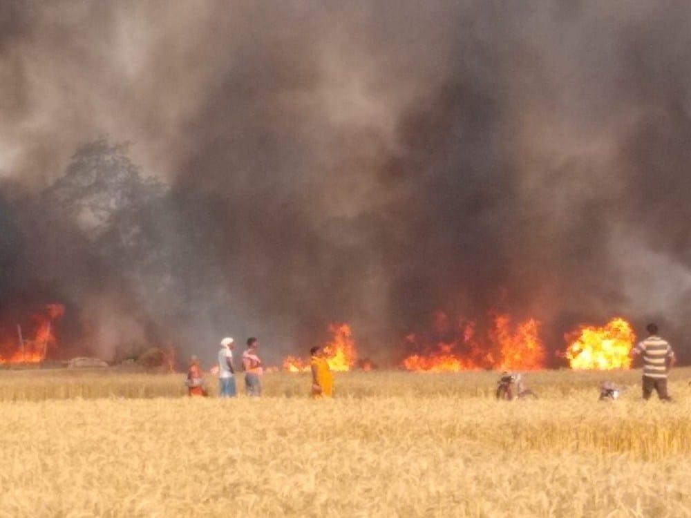 fire in 8 villages