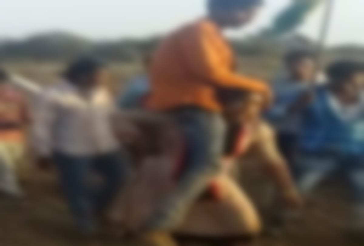 woman forced to carry husband on shoulders as punishment for extramarital affairs, 12 arrested
