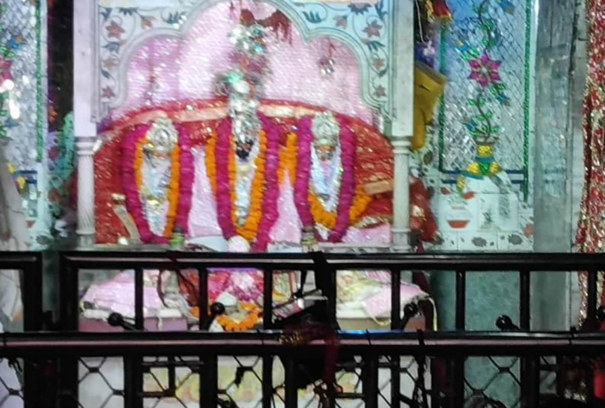 navratri 2019 Latth puja at Nari Semari Devi Temple in mathura