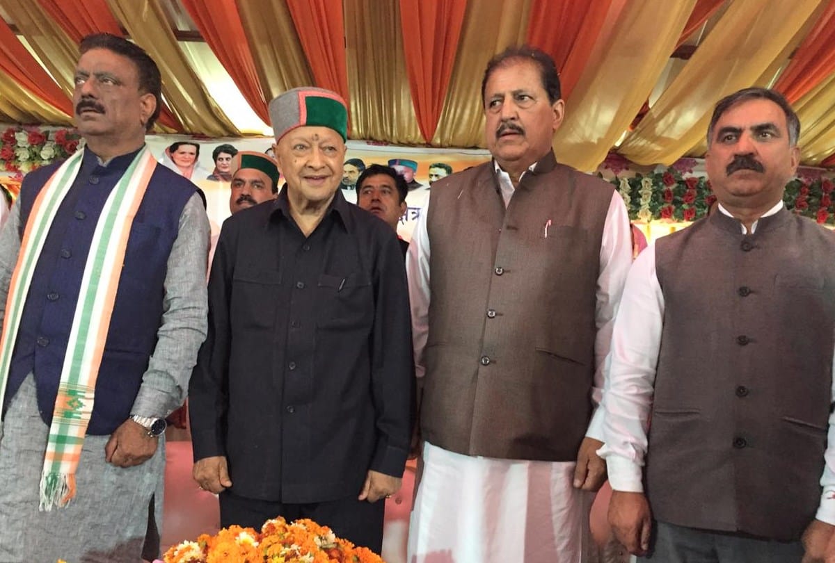 lok sabha election 2019  virbhadra singh statement over sukhu and aashray