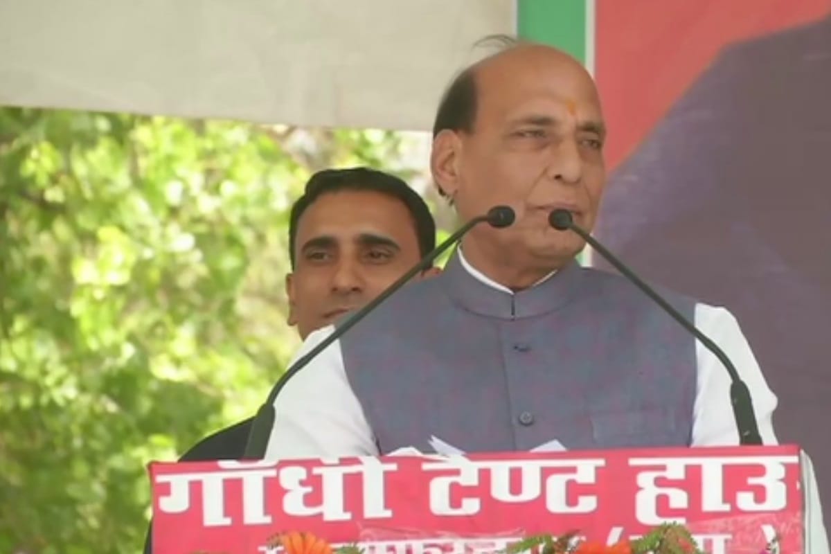LS Elections 2019 Rajnath Singh says that the coalition is afraid of Modi's storm