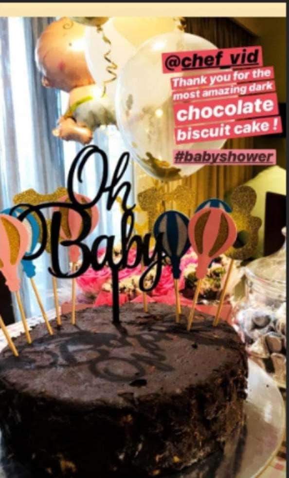 sameera reddy enjoying her baby shower party with son hans varde