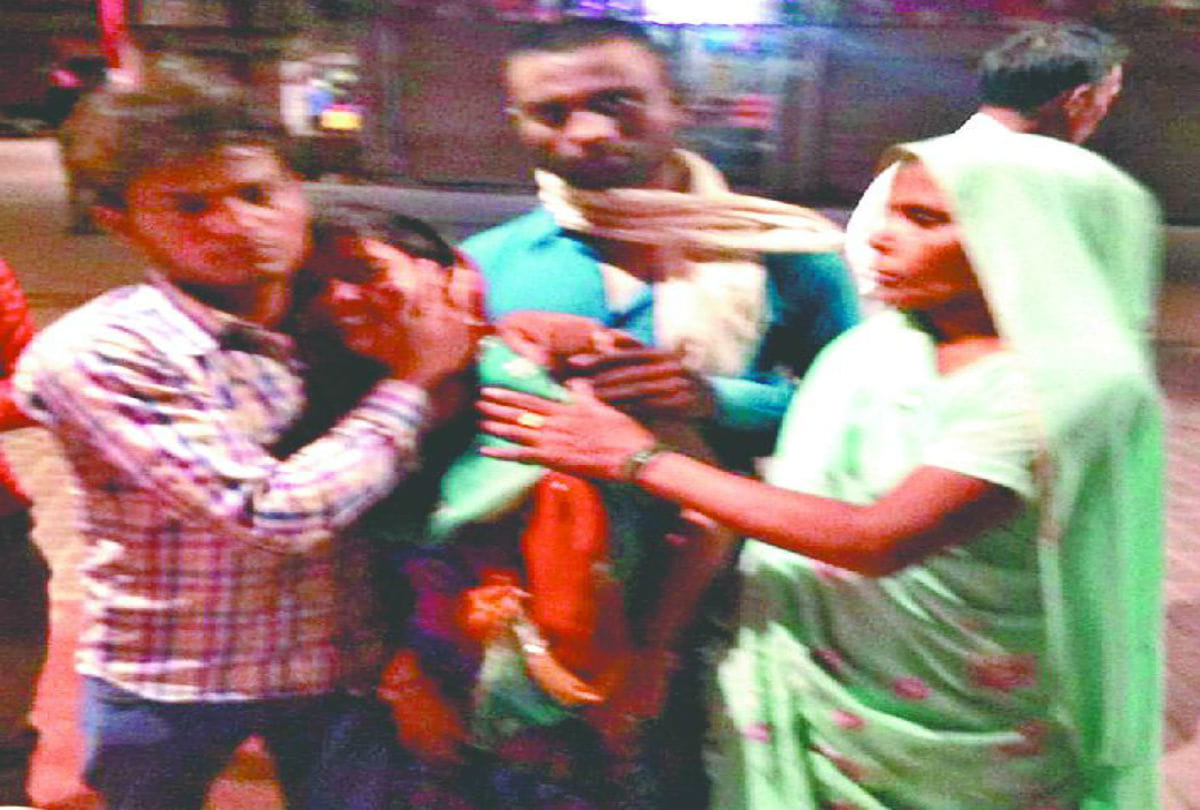 father killed four month old son in agra