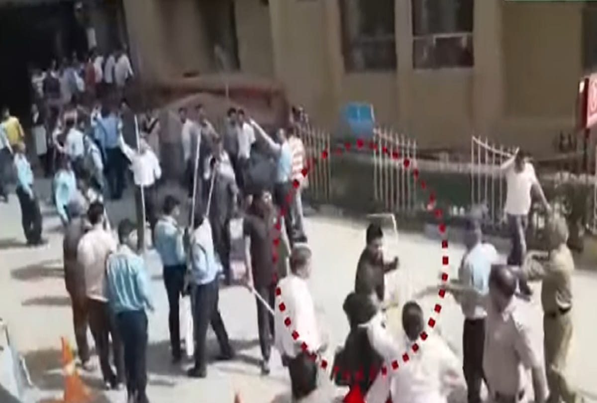 aiims changed security guards after Patient family thrashed by bouncers