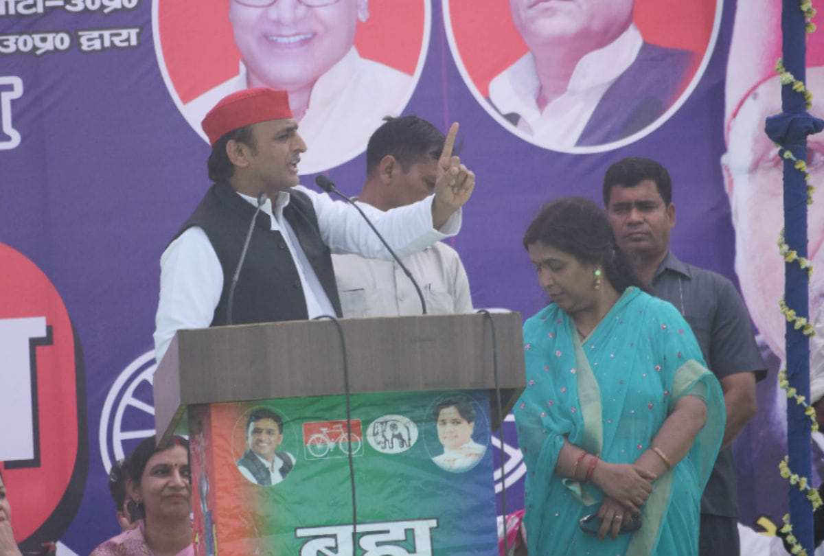 lok sabha elections 2019 akhilesh yadav slams narendra modi in kasganj