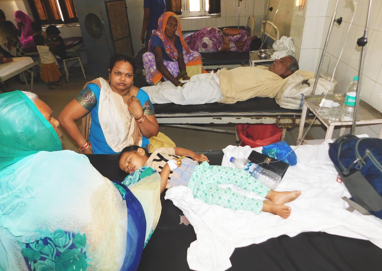 Child dies of diarrhea in Kanpur, father is also seriously ill