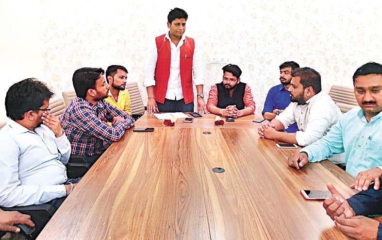 cyber workers meeting