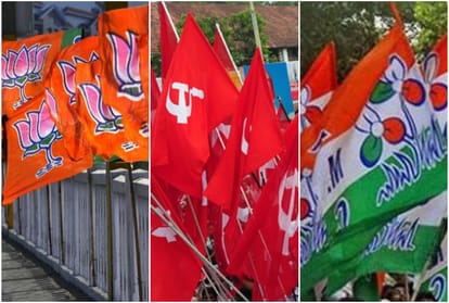 भाजपा-सीपीएम-टीएमसी