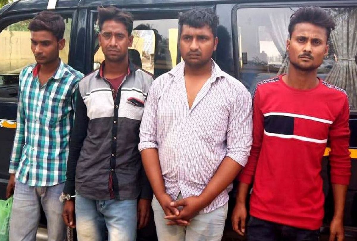 firozabad b.a student gang rape accused sent jail