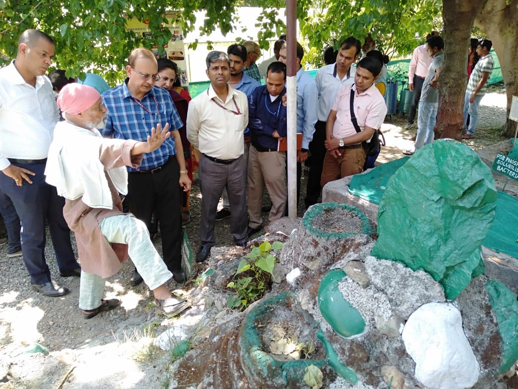 namami gange campaign director general visit hesco dehradun