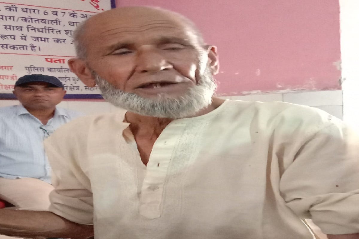 Muzaffarnagar, The elderly told the police that Modi has voted and now my son threatens to kill